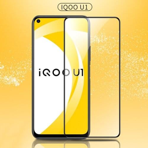 3D Full Glue Tempered Glass For Vivo IQOO U1 Full screen Cover Screen Protector 9H Explosion proof Film For Vivo IQOO U1