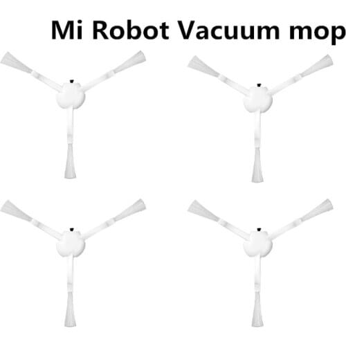 4pcs Washable Accessories Side brush For Mi Robot Vacuum mop 1c STYTJ01ZHM Robot Vacuum Cleaner Parts Kits