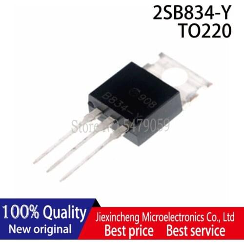 5pieces)2SB834-Y B834-Y 2SB834 TO220 60V 3A New original