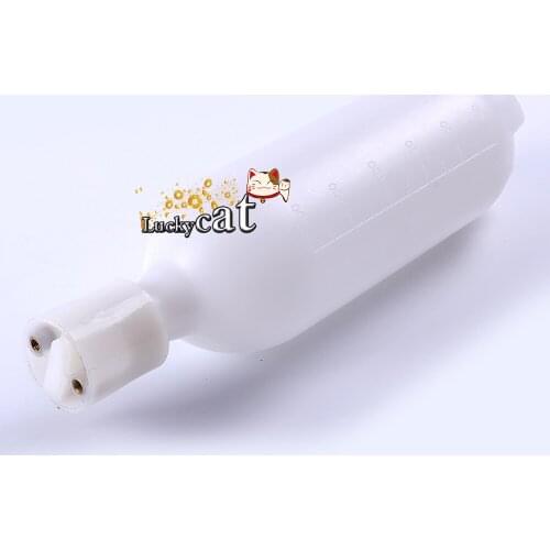 600ml White Water Bottle Storage Bottle With &Cap Top Cover Lid