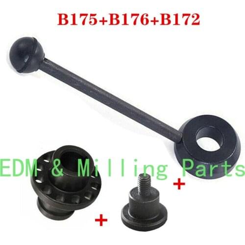 Milling Machine Quill Feed Handle Crank CNC Vertical Mill Head Tool B175+B176+B172 For Bridgeport Mill Part