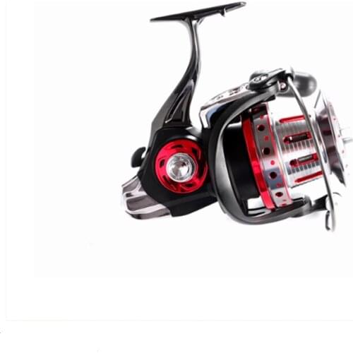 10000—12000 Long-distance rotating fishing reel, interchangeable shallow line cup, oblique mouth fishing reel, fishing gear