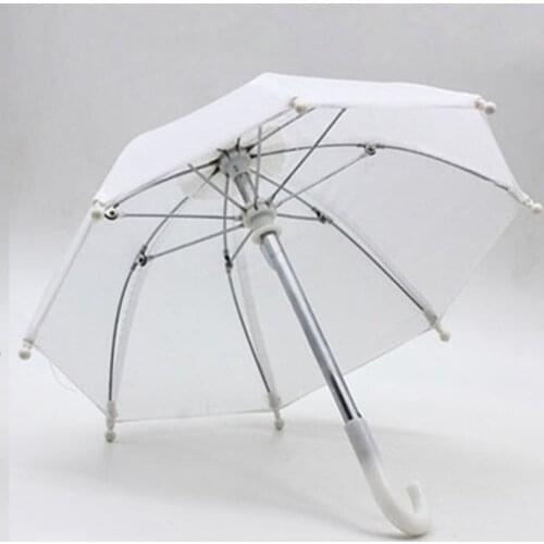 21.5cm Miniature Rain Gear Dolls Umbrella Dolls Accessories Mini Handmade Blythes Toys Dollhouse Model Toys Clothing Ornament