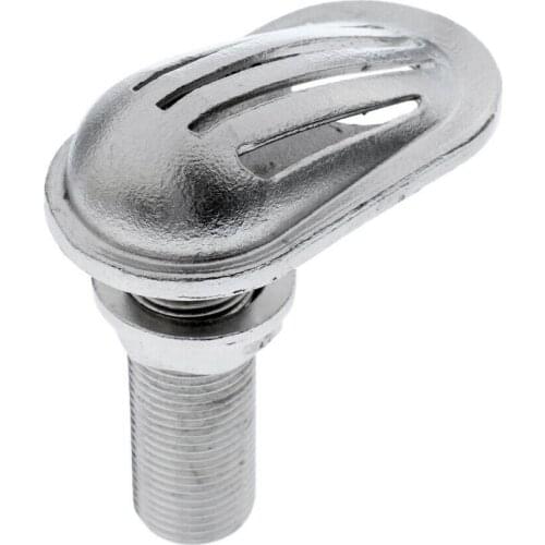 1/2'' Stainless Steel 316 Threaded Thru Hull Fitting Intake Strainer Boat