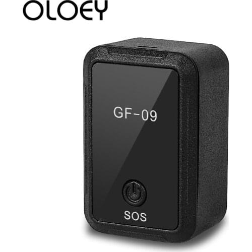 New GF-09 Mini GPS Tracker Vehicle Tracing Device Free Installation GPS Tracking Locator Pet Tracking Object Anti Lost Tracer