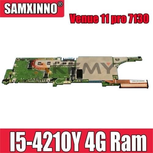 Original Laptop motherboard For DELL Venue 11 pro 7130 7139 T07G I5-4210Y 4G Ram Mainboard CN-0Y3G5D 0Y3G5D SR191