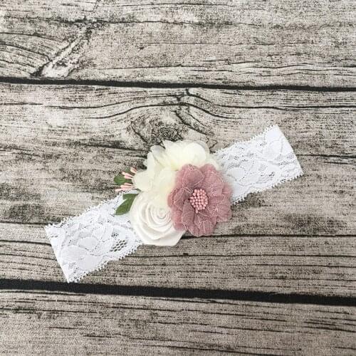 Blush Pink Flower Headband