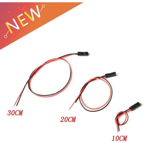 100pcs 2Pin Female Jumper Connector Wire 2.54mm pitch jumper wire For 3D Printer connector cable length 10cm 20cm 30cm
