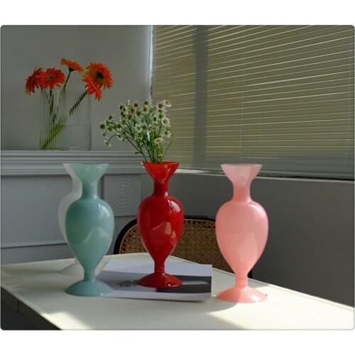 Glass Flower Vase For Home Decorative Home Centerpieces Wedding Party Hotel Restaurant Cafes Nordic Table Vase