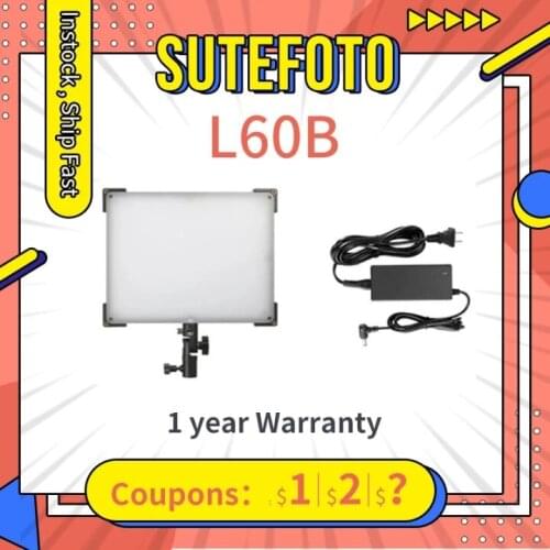 Sutefoto L60B fill light led photography professional indoor portrait SLR camera soft light bright light portable
