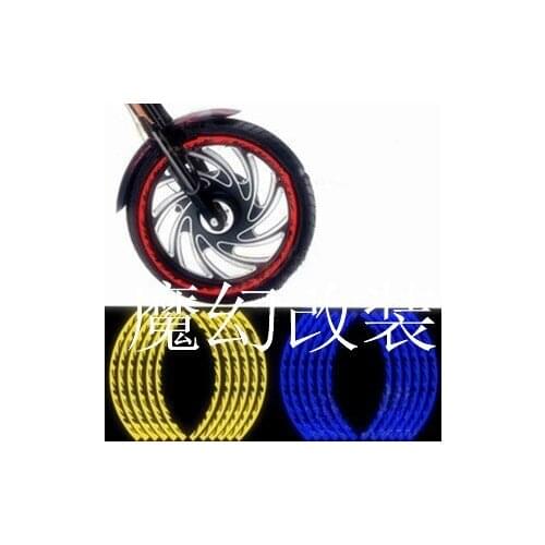 STARPAD Motorcycle bikes rim tyre reflective stickers coronae 10 scooter 18 Wholesale versatility