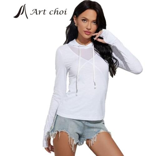 Sweatshirts Women Hoodie Fleece Pullover Autumn Spring Summer Thin Slim Tops Tracksuit Female Ladies Bottoming Base Shirt