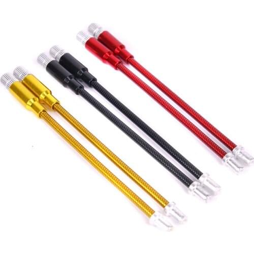 LITEPRO bike bicycle flexible length adjustable brake cable noodle guide anode colorful stainless Front/Rear