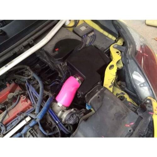 Cold Air Intake Pipe Inlet silicone Hose Tube Duct Inlet (Fits: Fox 2009 2010 2011)