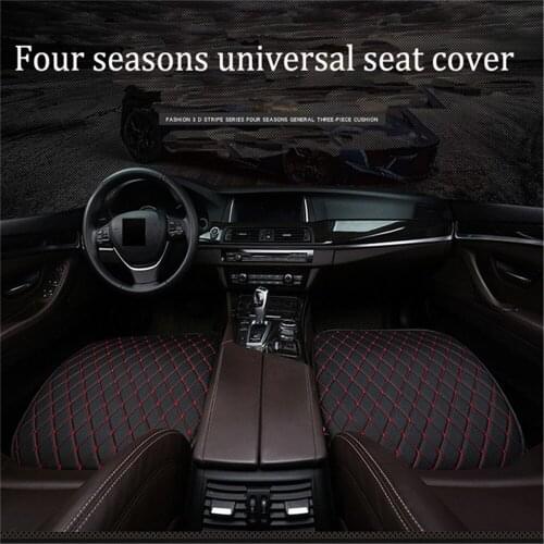 High Quality Universal Car Auto Seat Cover Front Cushion Soft Leather Seat Pad Cushion Car Accessories