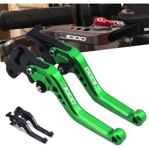 Z1000 LOGO For Kawasaki Z 1000 Z1000R z1000/r 2017-2018 Motorcycle CNC Aluminum Adjustable Short Brake Clutch Levers Accessories
