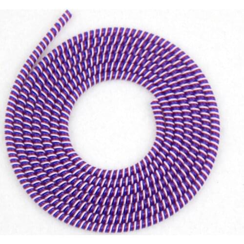 110cm Colors Data Cable Protective Sleeve Spring twine For Iphone Android USB Charging earphone Case Cover Bobbin winder