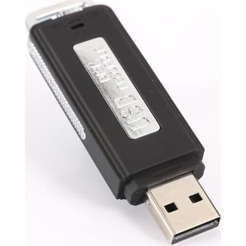 8GB Rechargeable Mini USB Flash Drive Recording Dictaphone 70Hr Digital Voice Recorder Portable
