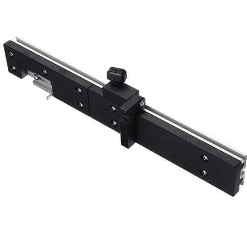 30x60x450mm Aluminum Box Joint Jig with Stop Set For Miter Gauge Woodworking Tool DIY Tools Wood Jig