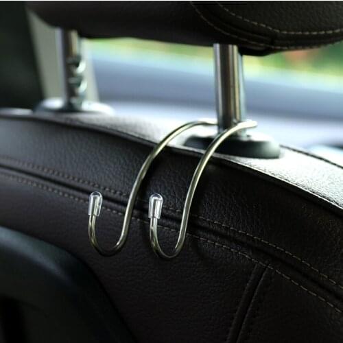 Ganchos De Respaldo De Asiento Para Coche, Colgador Multifuncional De Metal Para Reposacabezas De Asiento De Coche, Gancho Para