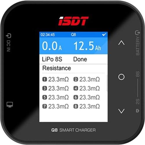 ISDT Q8 BattGo 500W 20A /Q6 Nano 200W 8A Power Battery Balance Smart Charger Discharger for 1-8S Lipo Battery