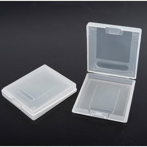 1PC Transparent Game Cartridge Cases Plastic Game Cards Cartridge Cover Case Dustproof Gameboy Accessories