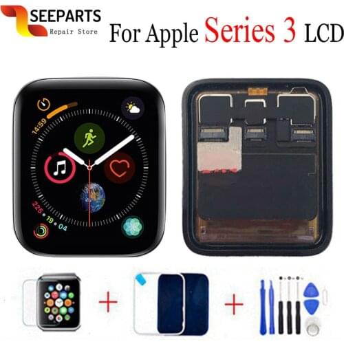 For Apple Watch Series 3 LCD Display Touch Screen Digitizer Series3 S3 38mm/42mm Replacement GPS versions and Cellular versions
