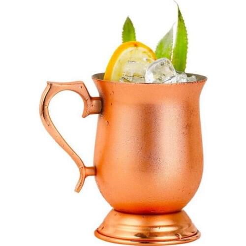 European brass cocktail mug 304 stainless steel cocktail Fire Cup Moscow Mule stainless steel mugs