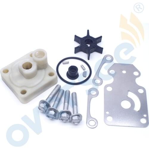 6AH-W0078 Water Pump Impeller Kit For Yamaha Outboard Parts 4T 15HP 25HP F15C F20B F9.9H 6AH-W0078-A2 6AH-W0078-00