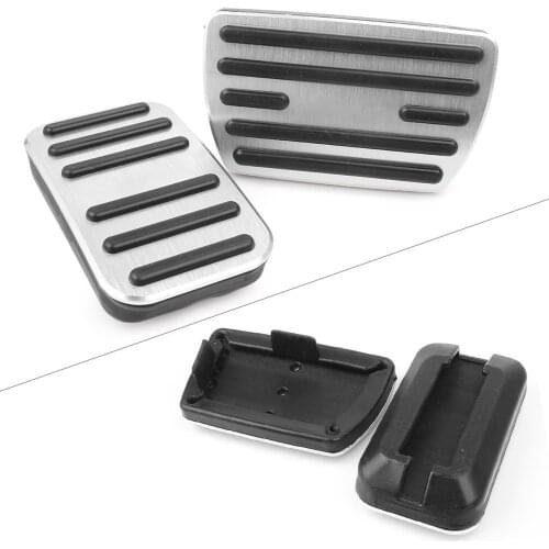 For Honda CRV CR-V 2017 AT Non-slip Car Gas Brake Foot Pedal Pad Cover Automatic Transmission Stainless Steel