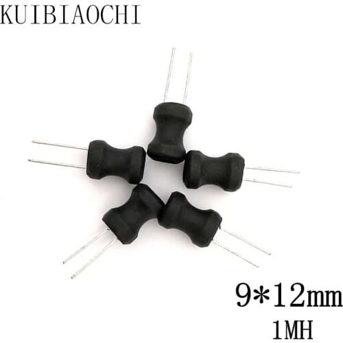 New 20pcs/LOT Power Inductor DIP 9*12mm 1000UH 1MH 0912 high quality