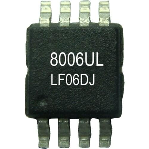 New original LY8006UL Audio Amplifier Mono Class D 2.5 - 5.5V Single-End BTL 3.3W/4Ω MSOP8