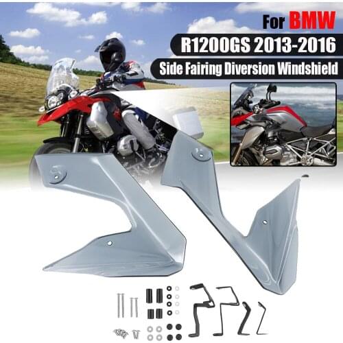 For BMW R1200GS R 1200 GS R1200 GS R 1200GS 2013 2014-2016 Motorcycle Frame Fairing Diversion Windshield Windscreen Deflectors