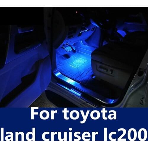 Feet lamp LED light Car atmosphere Feet light Interior Car decoration Foot light LED light For toyota land cruiser lc200