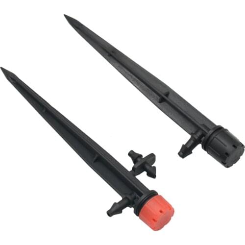 100pcs 360 degree sprinkler Micro Bubbler Water Dripper Drip Irrigation Adjustable Emitters connection 4/7mm Hose