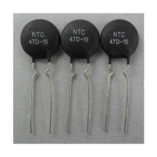 50 pcs NTC 47D-15 NTC Termistor Resistor 47D15 Resistor Termica