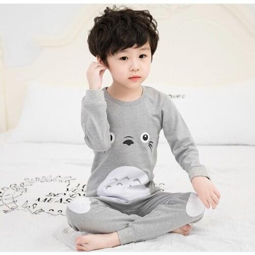 Christmas Pajamas Set for Kids Boys Panda Monkey Sleepwear Suit Childrens Clothing Toddler Nightwear Pyjamas Kids Boys Clothes