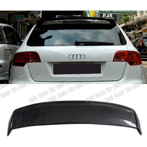 Carbon Fiber AG Style Rear Door Spoiler Wing Rear Spoiler Wing Back Trunk Spoiler For Audi A3 Hatchback 03-12