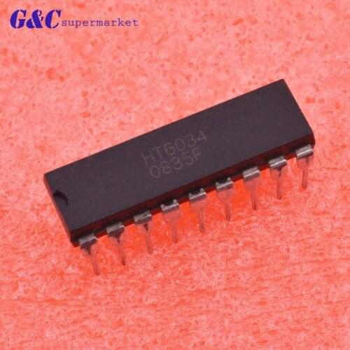 1/5PCS IC HT6034 6034 Encapsulation:18PINS diy electronics