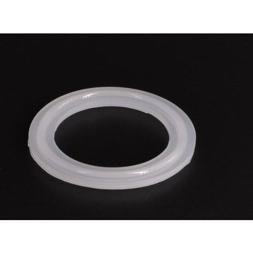 5 PCS Fit 38mm 1-1/2" Pipe OD 1.5" Tri Clamp Sanitary Silicon Sealing Gasket Strip Homebrew For Diopter Ferule Fitting