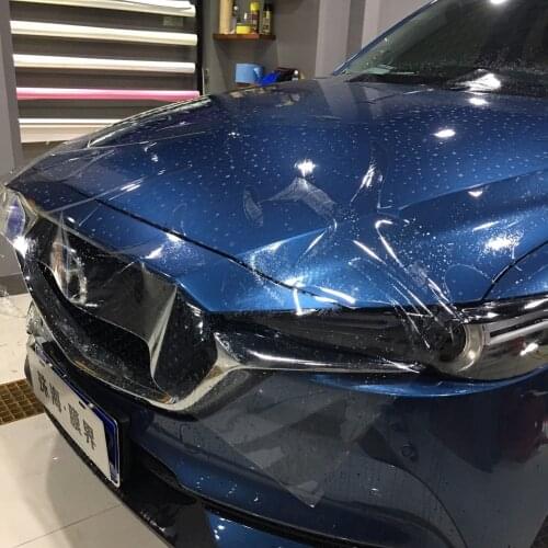 50*150 Transparent Car Body Film PVC / TPH Paint Protection Film Universal for VW Audi BMW Mazda Honda Ford