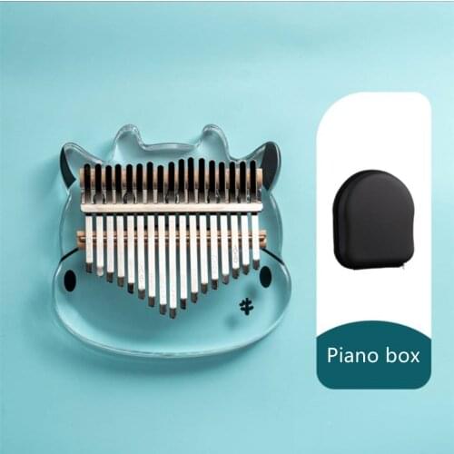 Akers 17 tone UV crystal stickers thumb piano karinba girls authentic Finger Piano small instrument