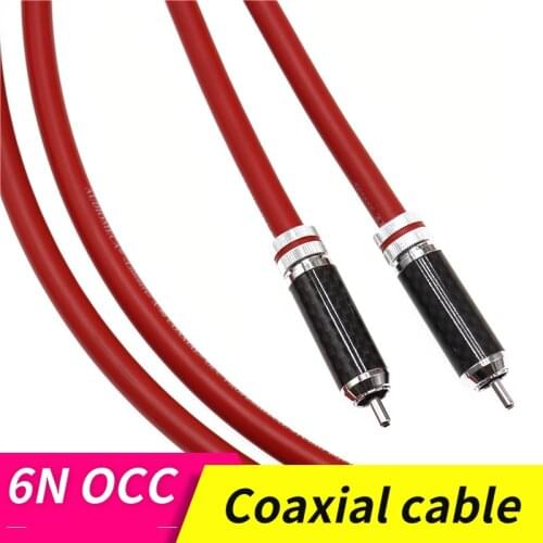 Audiomeca hifi OCC digital coaxial cable audio cable Subwoofer Cable