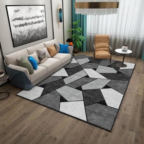Large Carpets for Living Room Bedroom Geometric Kichen Carpet Rugs Floor Mat Modern Print Non-slip Big Area Rugs Kids Play Mats