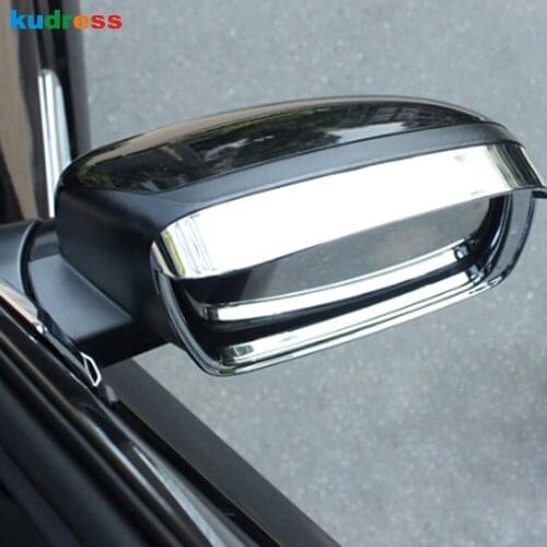 For Dodge Journey Jcuv For Fiat Freemont 2013 2014 2015 2016 Chrome Sun Rain Guard Shield Deflector Cover Trims Protector 2pcs
