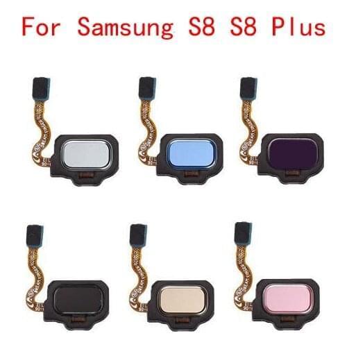 For Samsung Galaxy S8 + S9 Plus G950 G955 G960 G965 Touch ID Fingerprint Sensor Home Return Key Button Flex Cable
