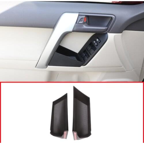 For Toyota Land Cruiser Prado FJ150 150 2010-2018 Plastic Car Door Storage Box Phone Tray Glove Box Accessories