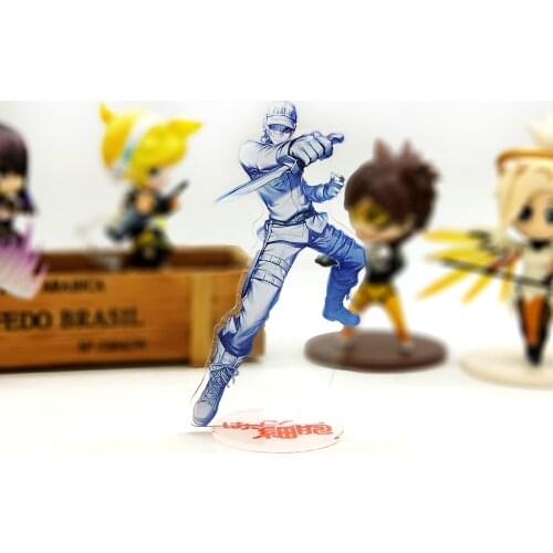 Love Thank You Cells At Work Hataraku Saibo Neutrophil acrylic stand figure model plate holder cake topper anime fire cool
