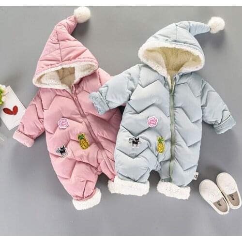 Cold Winter baby girl boy clothes outfits sets jumpsuit overalls for newborn babies clothing set outerwear snowsuit rompers sets