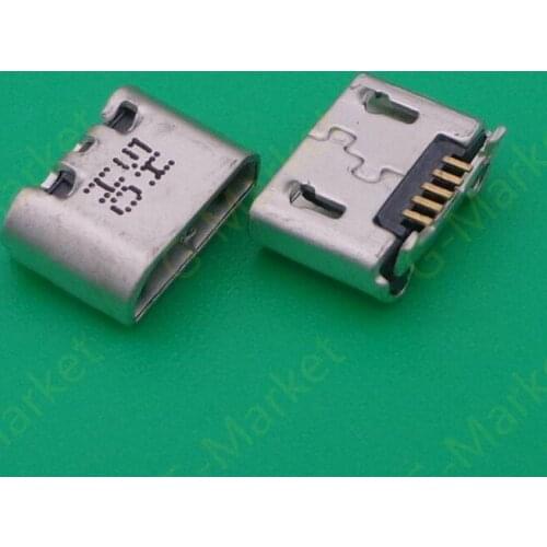 Mini Micro USB jack connector for OPPO A33 A33t A51 A53 A53m USB charging socket port plug 50X